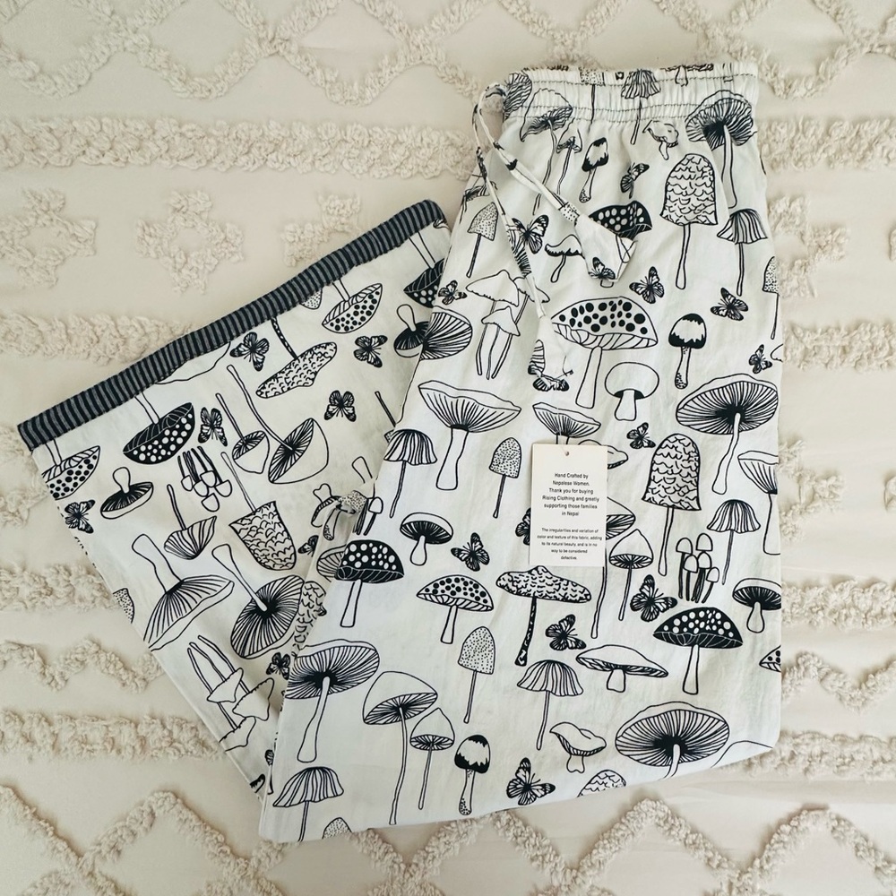 *NEW* Mushroom Wide Leg Pants